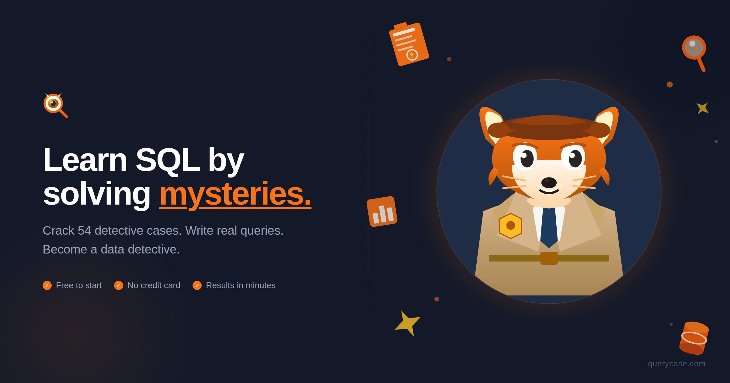 QueryCase | Learn SQL by Solving Mysteries